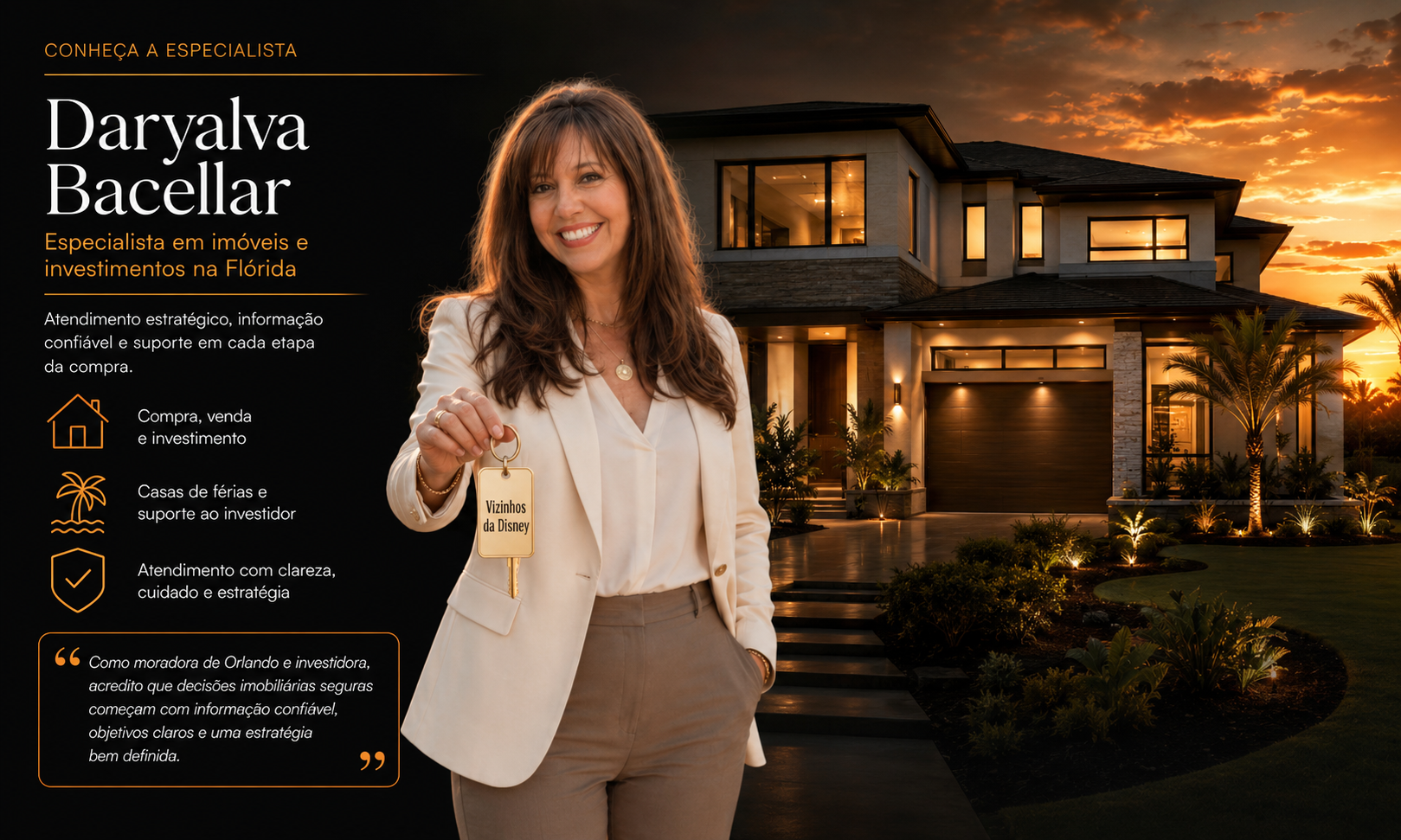 Daryalva Bacellar — Realtor licenciada e especialista em Real State a mais de 6 anos